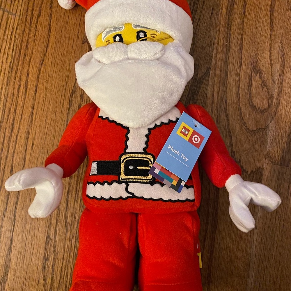 Lego x Target Plush Santa Minifigure